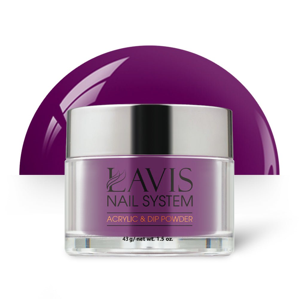 Lavis Acrylic Powder - 055 Mystical Purple - DTK Nail Supply