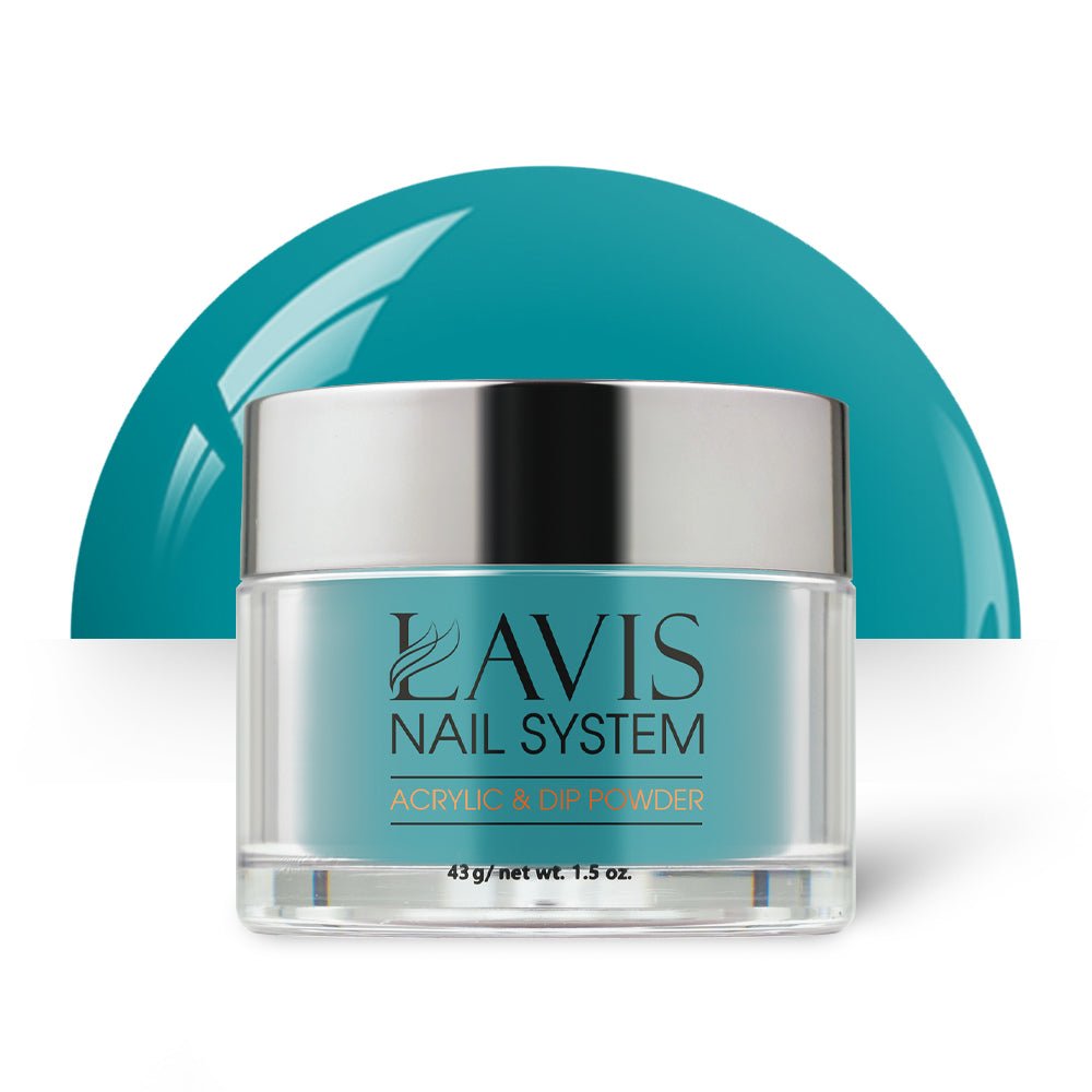 Lavis Acrylic Powder - 200 Tempo Teal - DTK Nail Supply