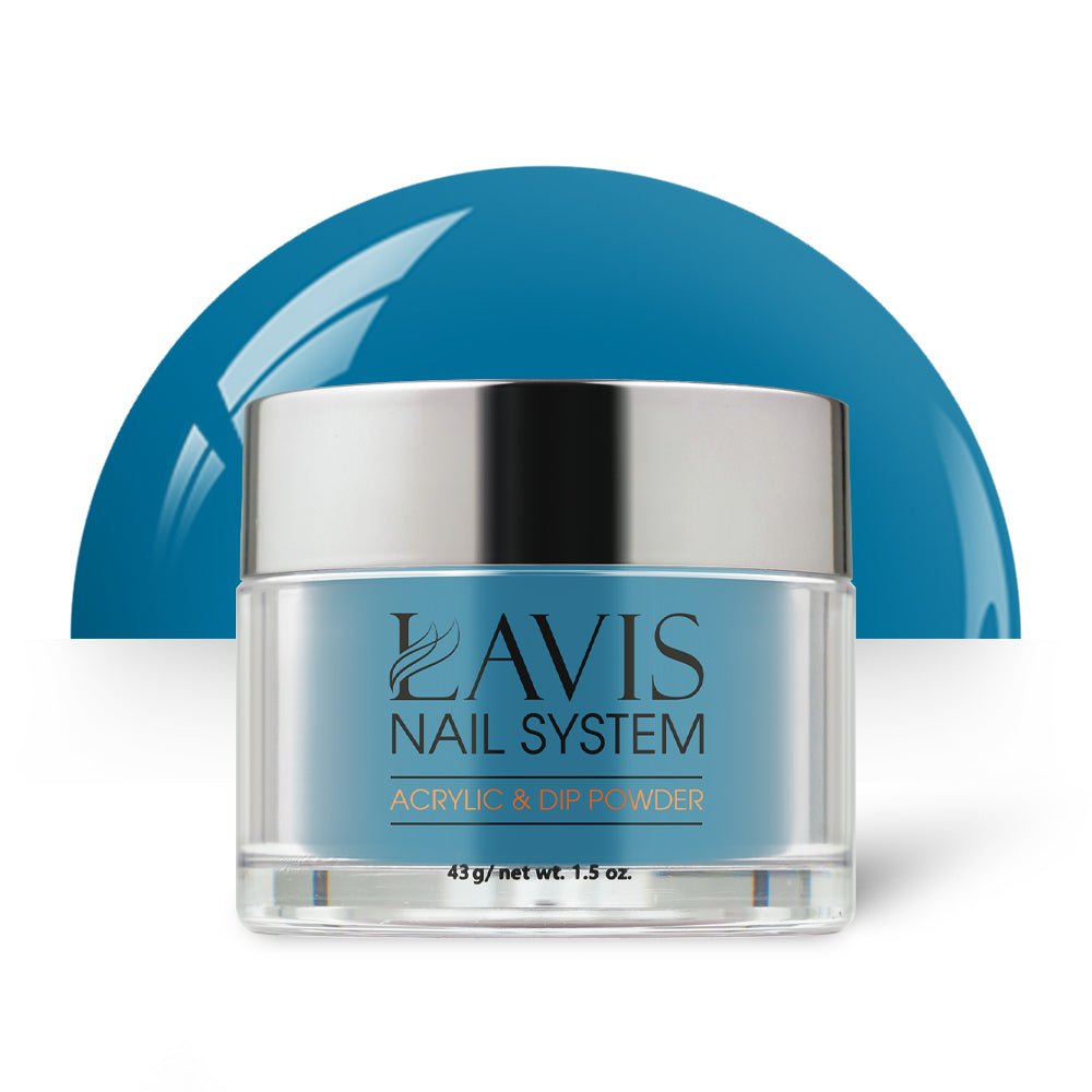 Lavis Acrylic Powder - 201 Blue Nile - DTK Nail Supply