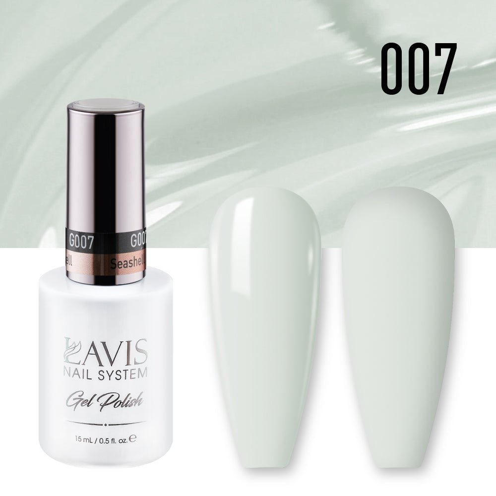 Lavis Gel Polish 007 - Seashell - DTK Nail Supply