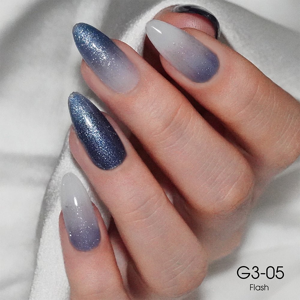 LAVIS Glitter G03 - 05 - Gel Polish 0.5 oz - Barbie Collection - DTK Nail Supply