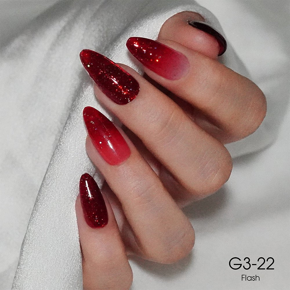 LAVIS Glitter G03 - 22 - Gel Polish 0.5 oz - Barbie Collection - DTK Nail Supply