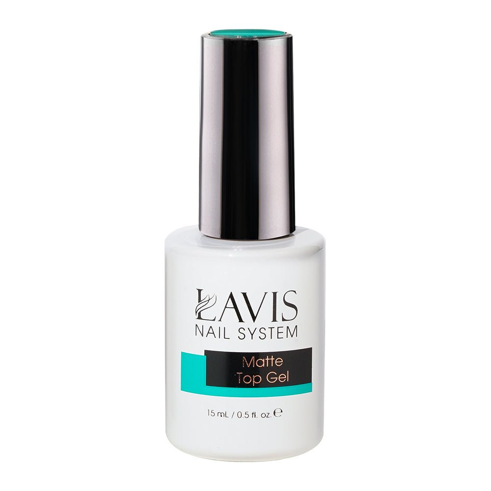 LAVIS Matte Top Gel - 0.5 oz - DTK Nail Supply