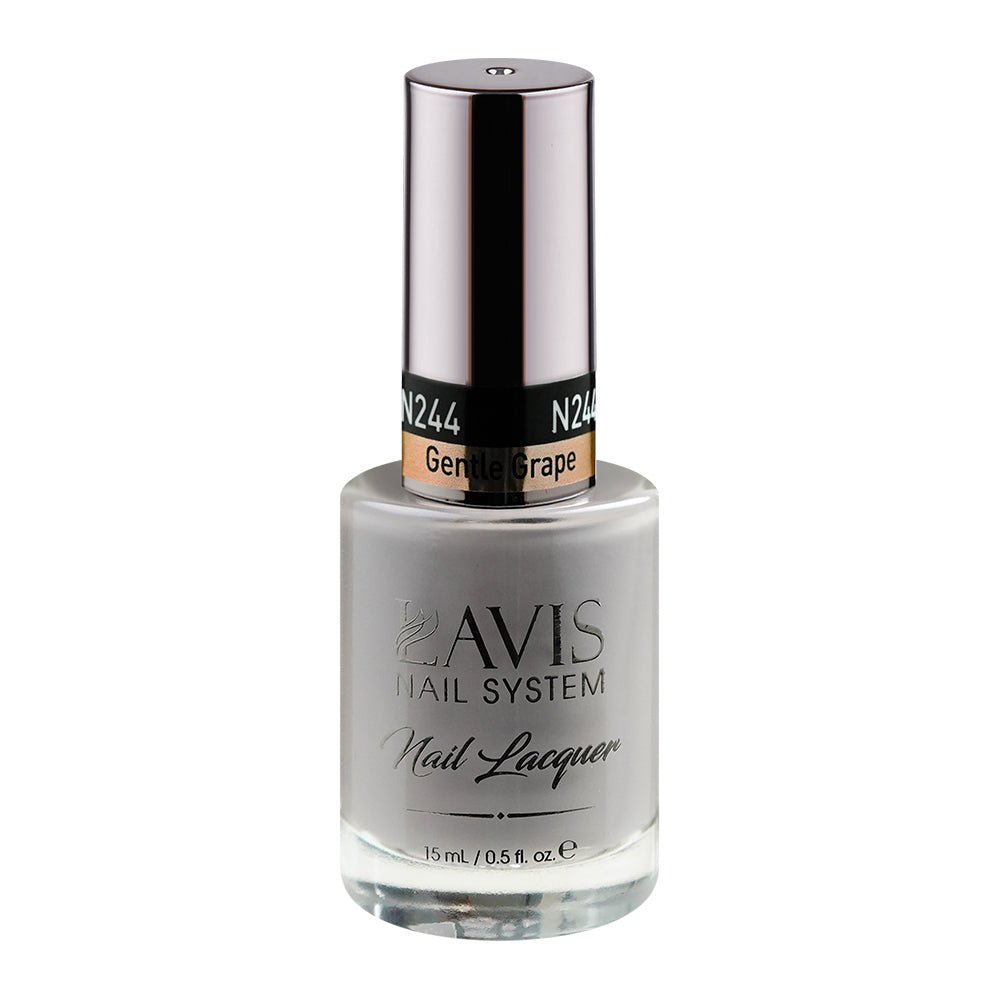 LAVIS Nail Lacquer - 244 (Ver 2) Gentle Grape - DTK Nail Supply