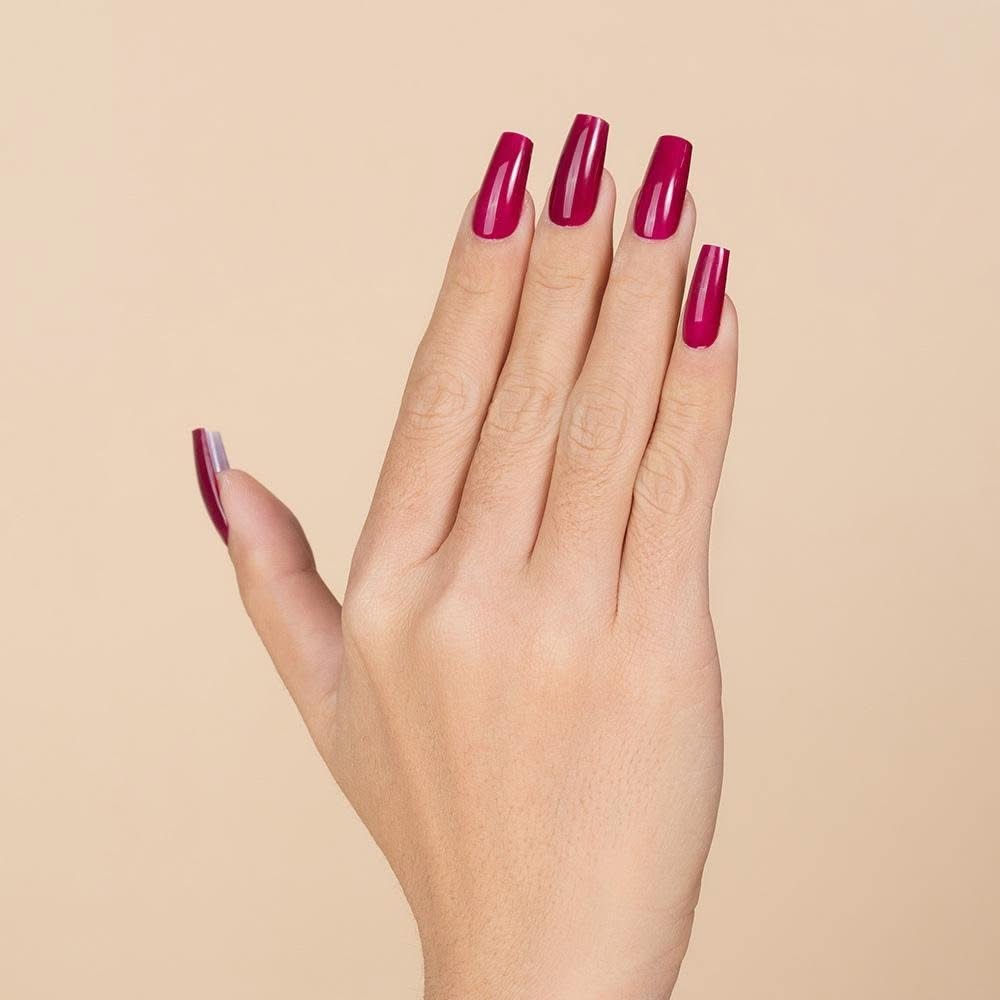 LDS 3 in 1 - 136 Strawberry Glaze - Dip, Gel & Lacquer Matching - DTK Nail Supply