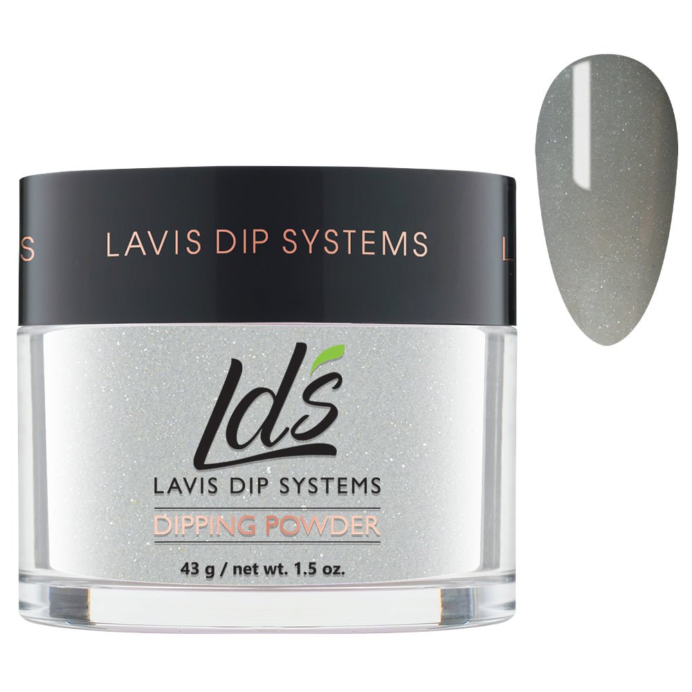 LDS Dipping Powder Nail - 017 Shady Lady Gray - DTK Nail Supply