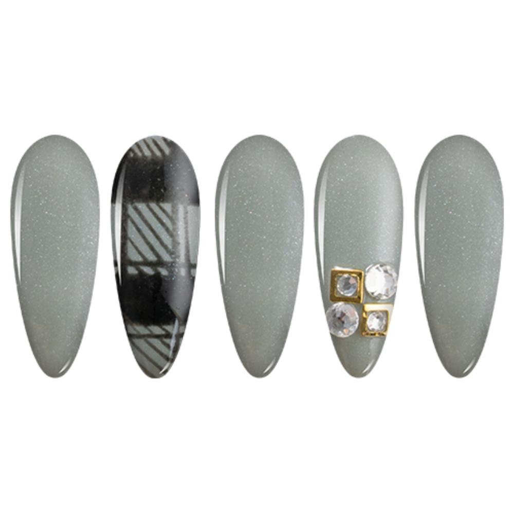 LDS Dipping Powder Nail - 017 Shady Lady Gray - DTK Nail Supply