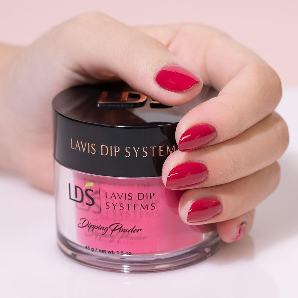 LDS Dipping Powder Nail - 126 Ruby On My Ring - DTK Nail Supply
