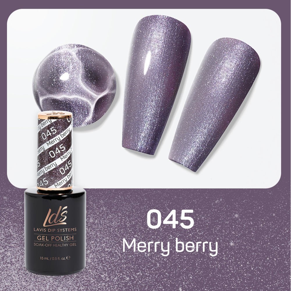LDS Gel Polish 045 - Merry Berry - DTK Nail Supply
