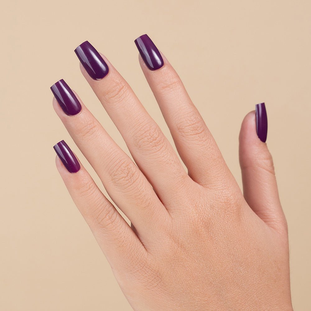 LDS Nail Lacquer - 095 Smoked Purple - DTK Nail Supply