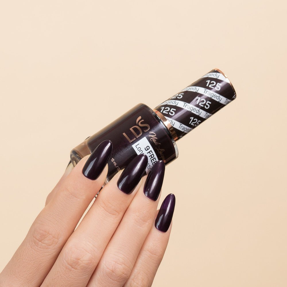 LDS Nail Lacquer - 125 Tragedy - DTK Nail Supply