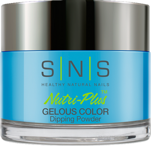 SNS Dipping Powder Nail - LG04 - Blue Curacao by SNS sold by DTK Nail Supply