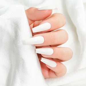 Lavis Gel Nail Polish Duo - 109 White Colors - Lotus Petal by LAVIS NAILS sold by DTK Nail Supply