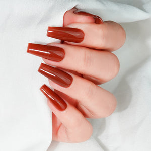 Lavis Gel Nail Polish Duo - 234 Brown Colors - Perfecr Penny by LAVIS NAILS sold by DTK Nail Supply