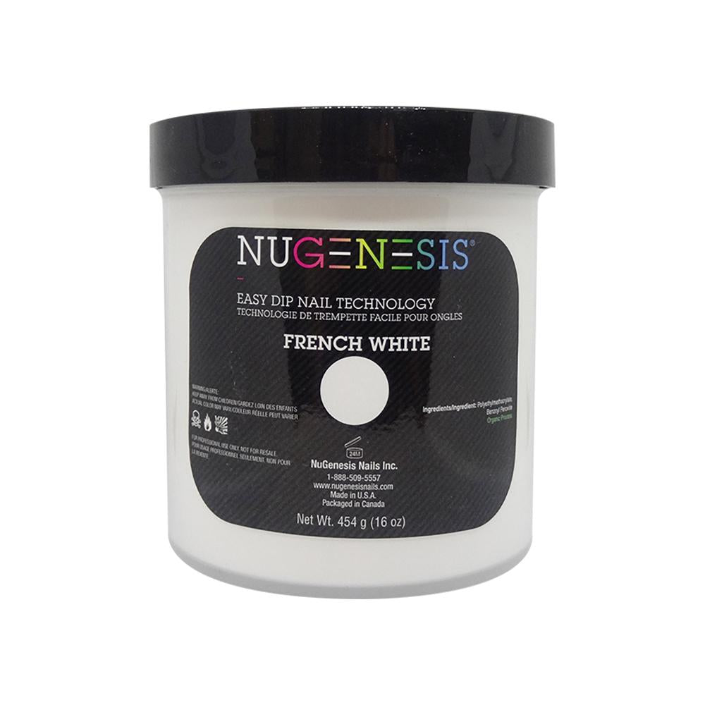 NuGenesis French White - Pink & White 16 oz by NuGenesis sold by DTK Nail Supply