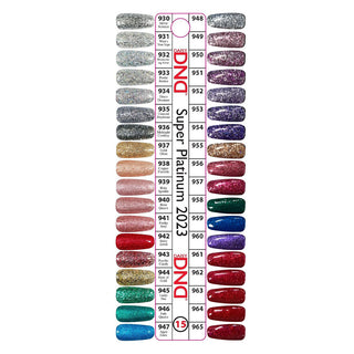  DND Part 15 - Set Of 36 Gel Polish by DND - Daisy Nail Designs sold by DTK Nail Supply