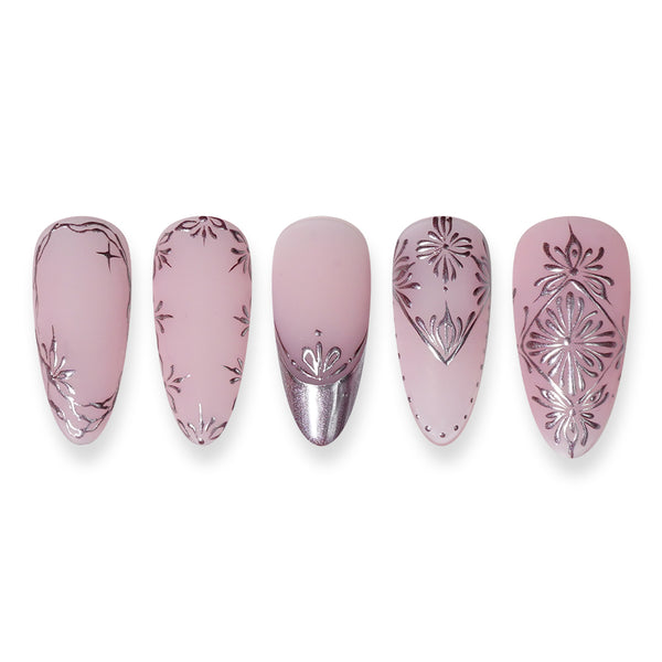 Emboss Gel Polish Nail Art - 0.5oz Rose Gold