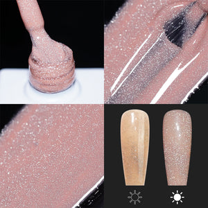 LAVIS Reflective R05 - 02 - Gel Polish 0.5 oz - Blossom Bass Reflective Collection by LAVIS NAILS sold by DTK Nail Supply