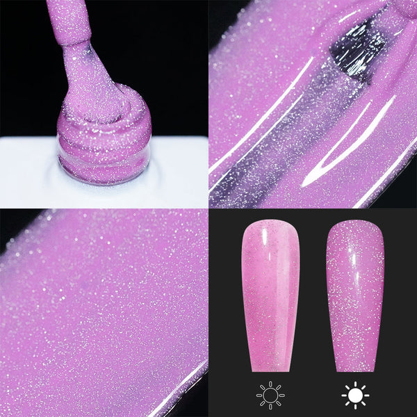 LAVIS Reflective R05 - 07 - Gel Polish 0.5 oz - Blossom Bass Reflective Collection by LAVIS NAILS sold by DTK Nail Supply