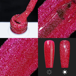 LAVIS Reflective R05 - 35 - Gel Polish 0.5 oz - Glow With The Flow Reflective Collection by LAVIS NAILS sold by DTK Nail Supply