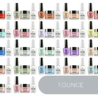  SNS Dreamscape Collection (24 3-IN-1 Combos): DR01 - DR24 by SNS sold by DTK Nail Supply