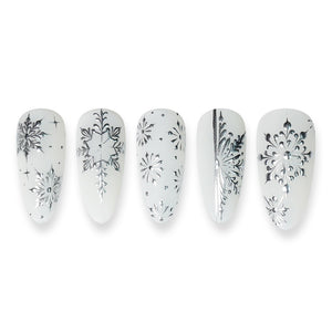 Emboss Gel Polish Nail Art - 0.5oz Silver