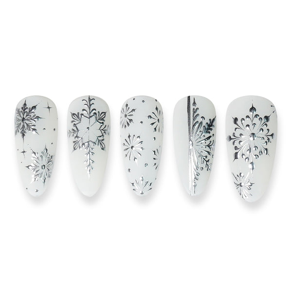 Emboss Gel Polish Nail Art - 0.5oz Silver