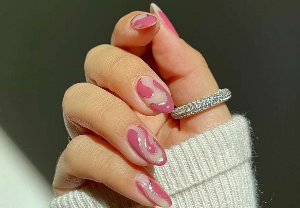 7 Mesmerizing Pink Swirl Nail Ideas for a Whirlwind of Style - DTK Nail Supply