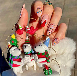 The Astonishing Christmas Nail Designs for Ladies in 2022 - DTK Nail Supply