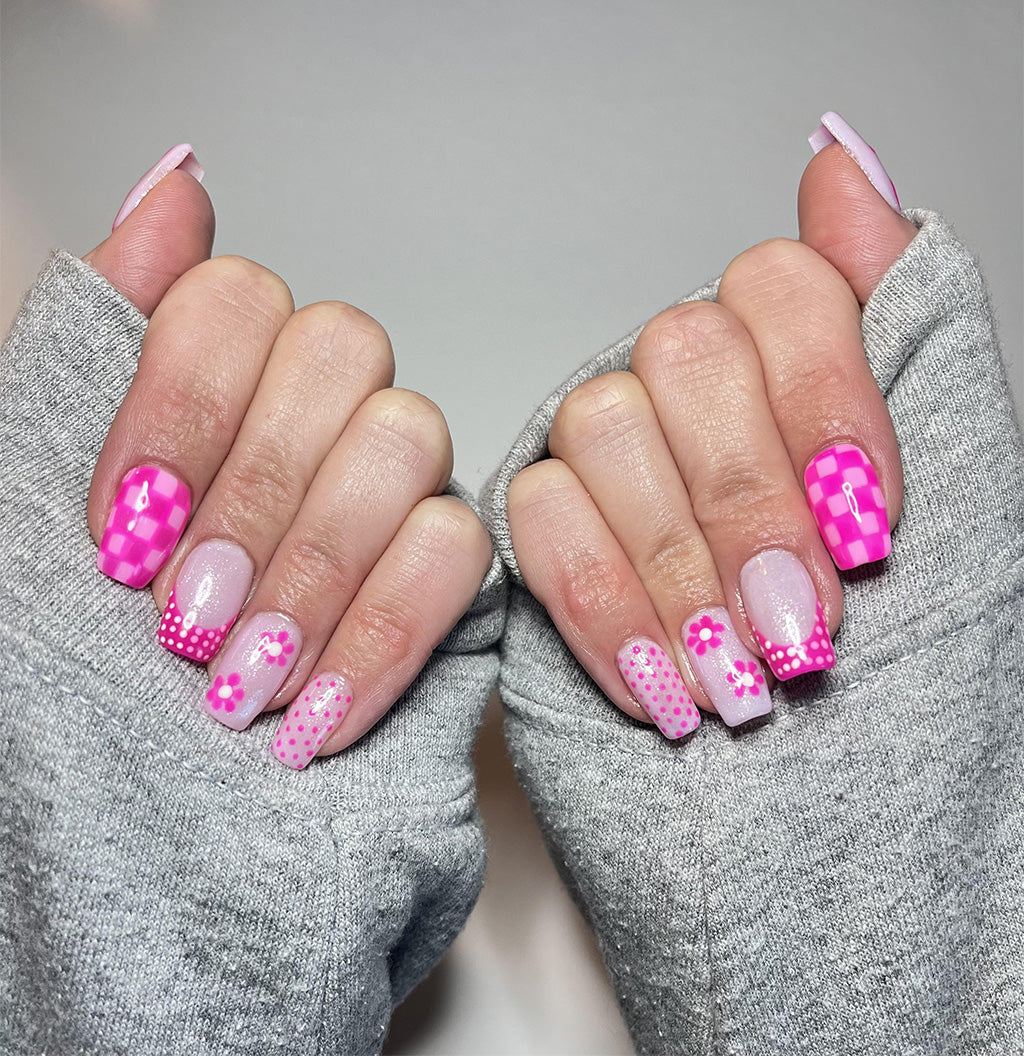 Barbie Nail Designs That Embrace the Barbiecore Trend
