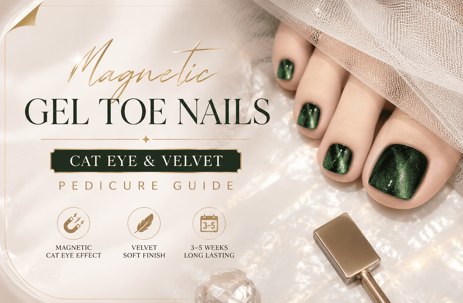 Cat Eye Pedicure
