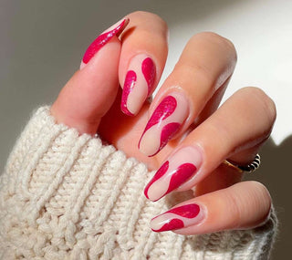 Hot Pink Nail Designs