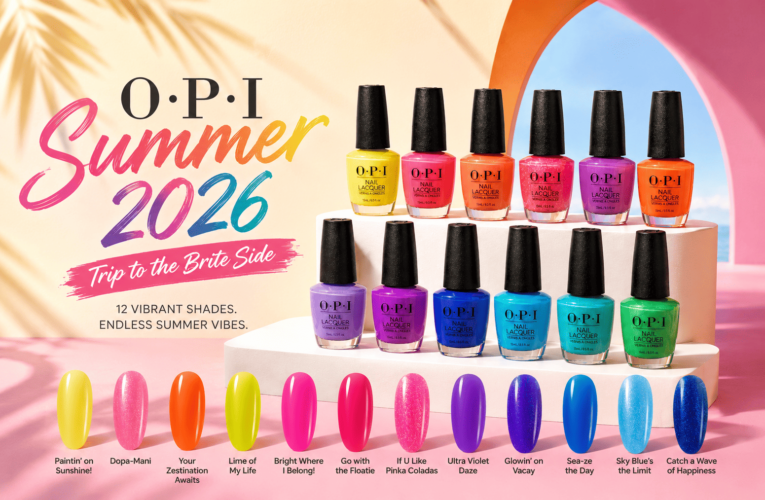 OPI summer 2026 DTK Nail Supply