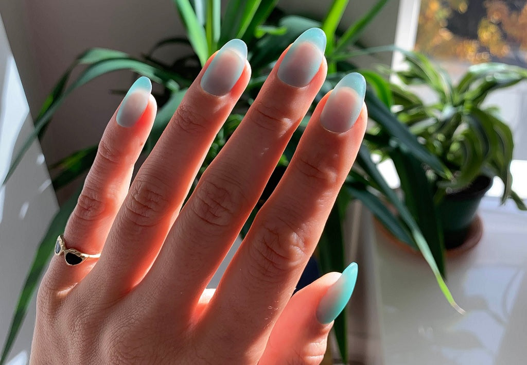 Sea Glass Nail Trend