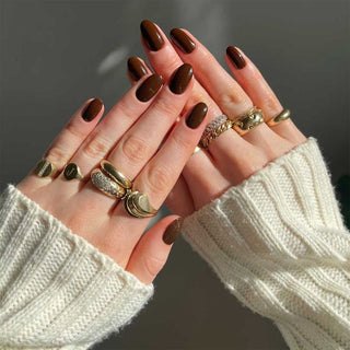 Top 9 Brown Nail Colors For Fall Season