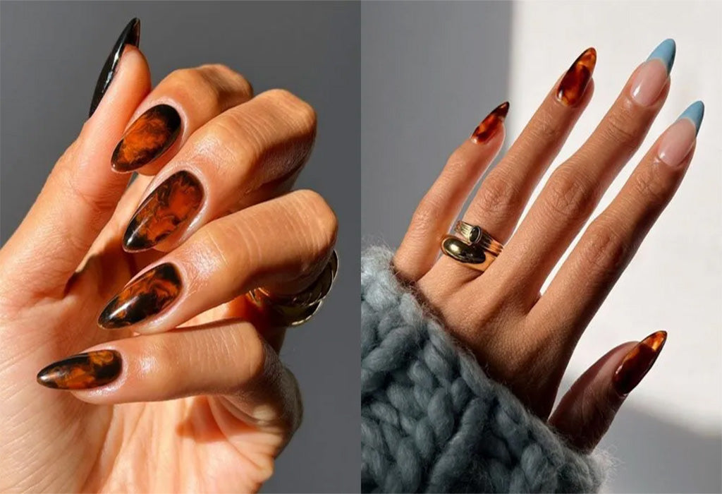 Tortoiseshell Nails Are Your New Style Obsession
