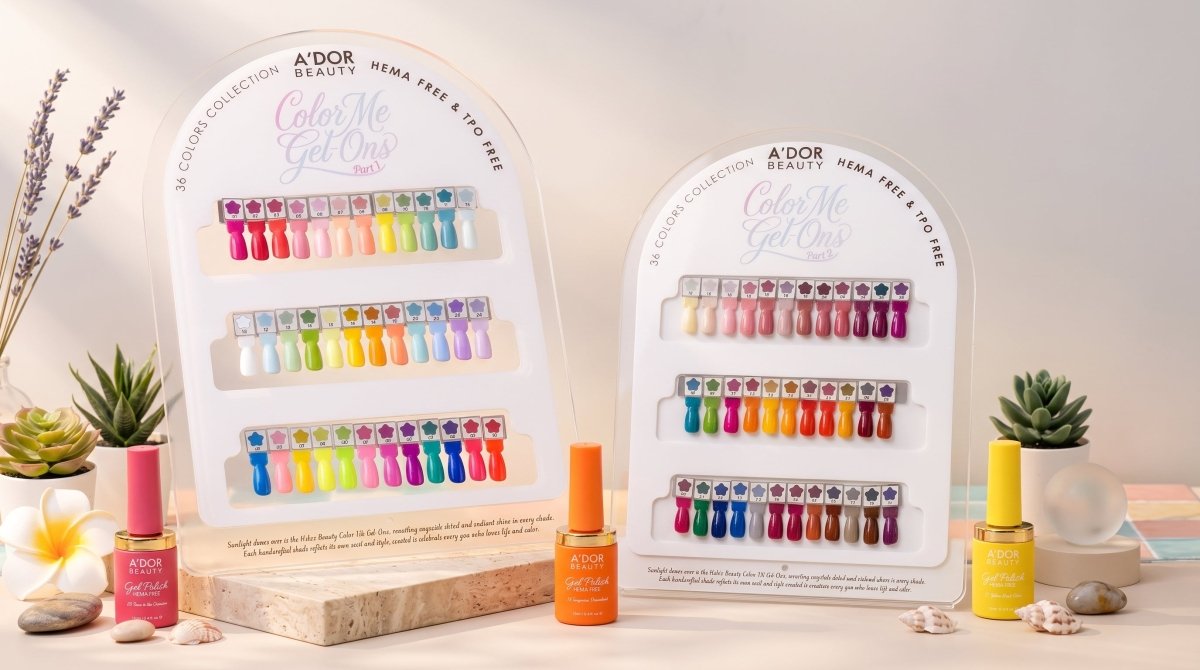 A'DOR Color Me Gel-Ons: HEMA-Free Gel Polish That's Safe for Sensitive Skin - DTK Nail Supply