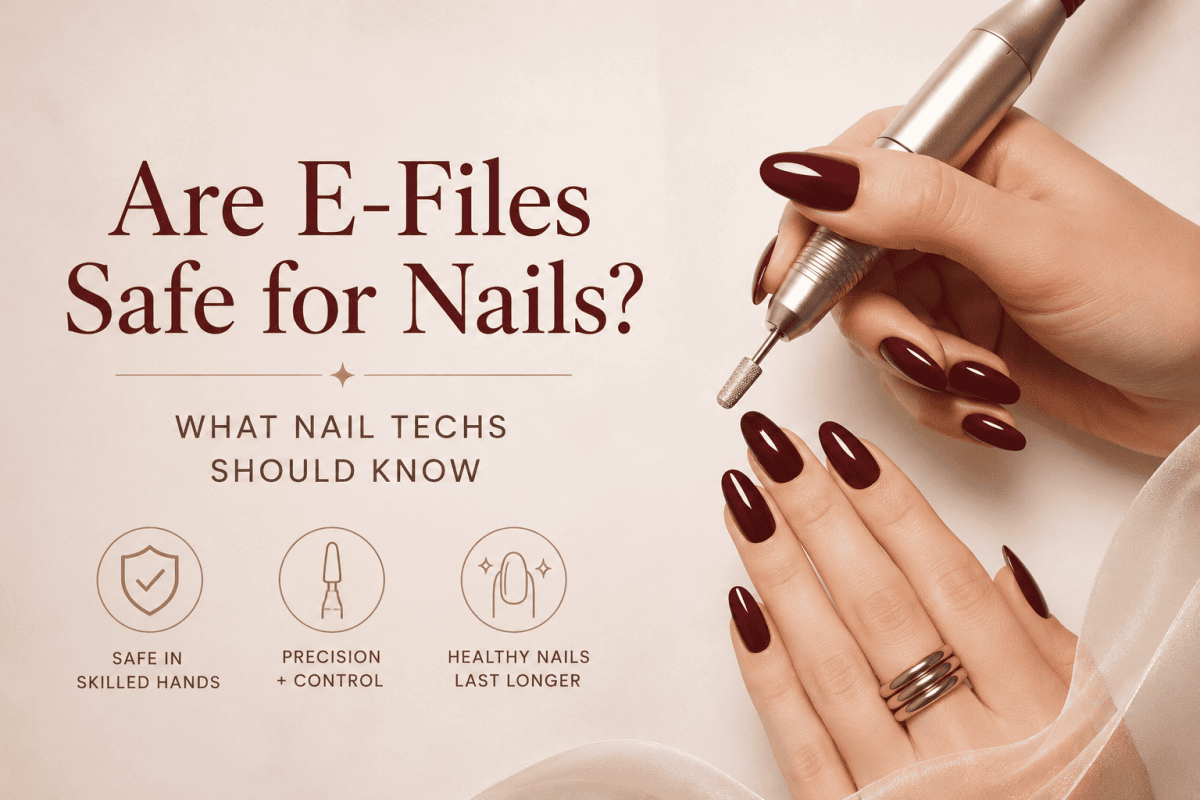 Are E-Files Safe for Nails? What Nail Techs Should Know - DTK Nail Supply