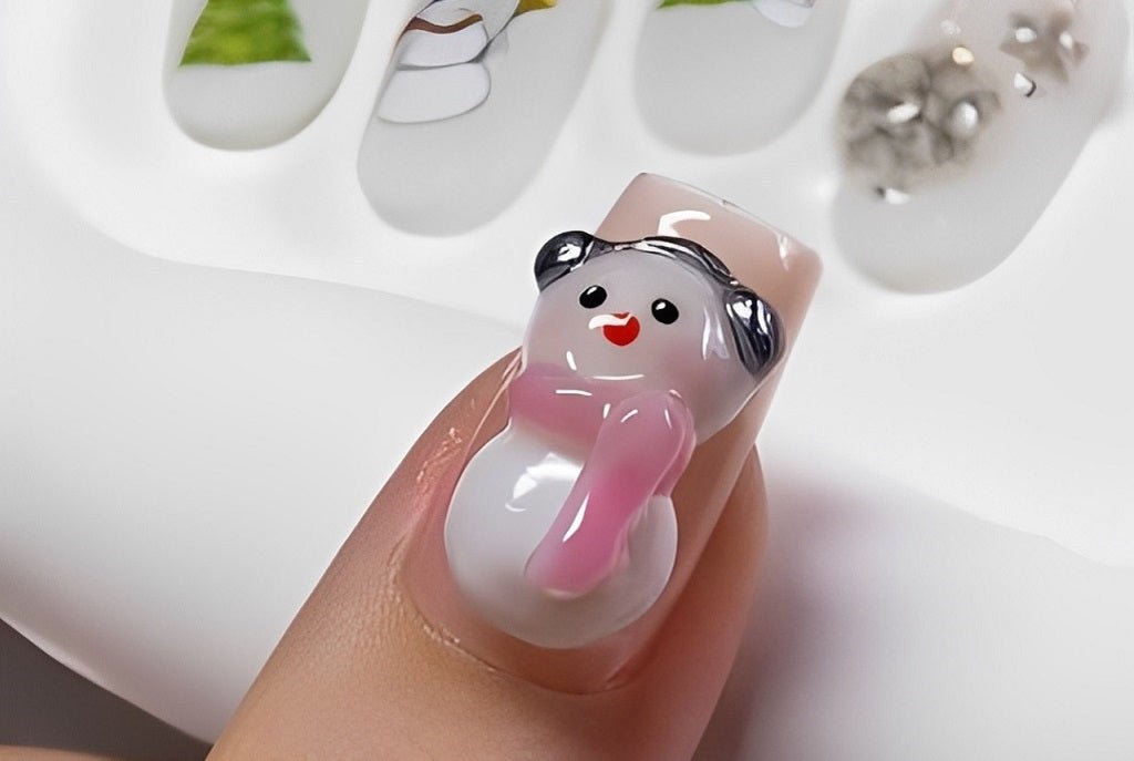 Astonishing Snowman Nails That'll Make You Obsessed - DTK Nail Supply