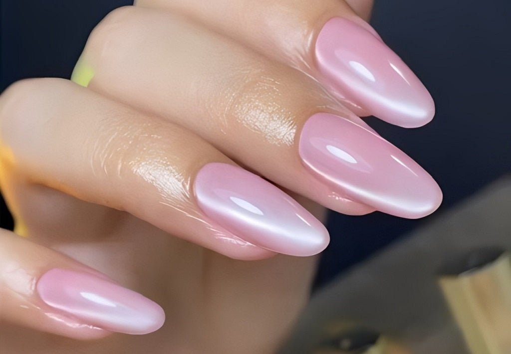 Beautiful Pink Cat Eye Nails for a Modern, Elegant Mood - DTK Nail Supply