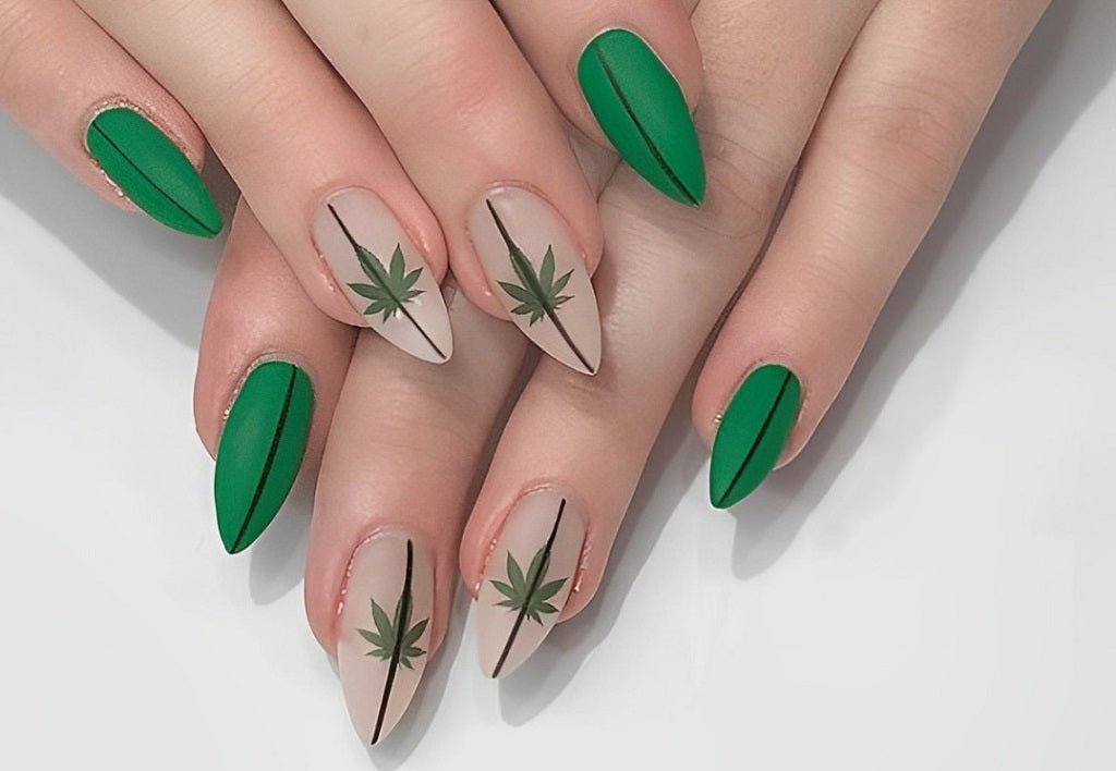 Best 11 Weed Nail Ideas for Cannabis Lovers - DTK Nail Supply