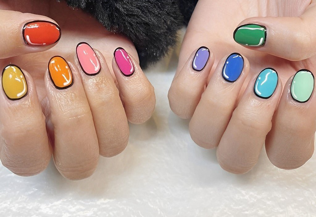 Bold and Playful Nails: Try the Pop Art Nail Trend - DTK Nail Supply