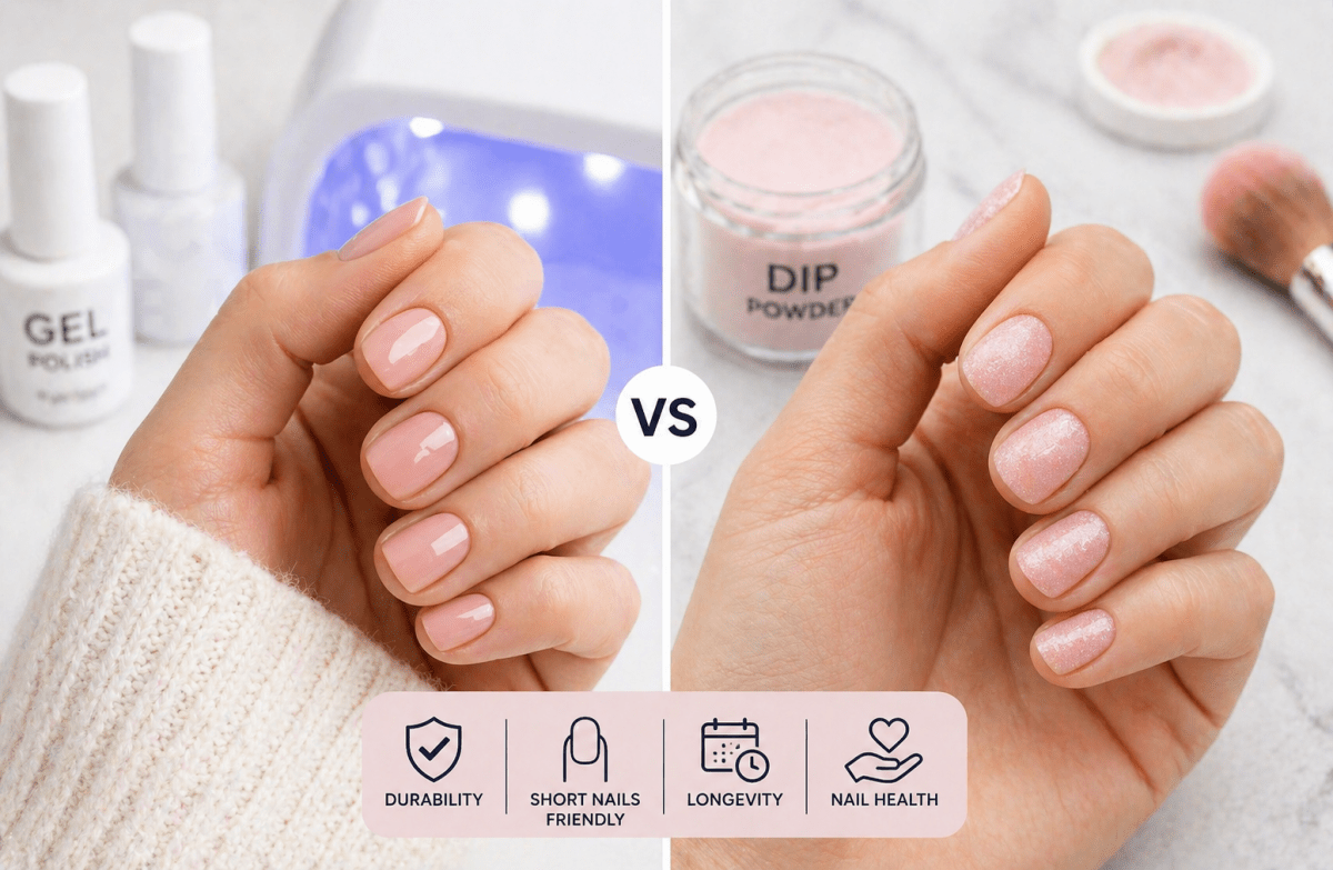 Gel or Dip for Short Nails? What Actually Works Best - DTK Nail Supply