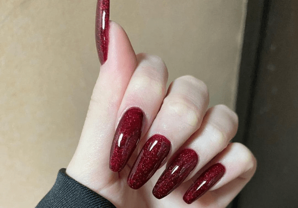 Get Spicy with Chaun Legend Cherry Spice - The Perfect Cherry Red Nail Color with a Spicy Twist - DTK Nail Supply