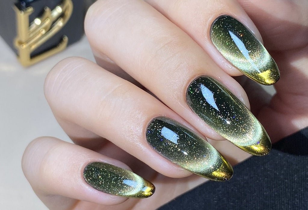 How to Create Stunning Cat-Eye Faded French Tip Nails - DTK Nail Supply