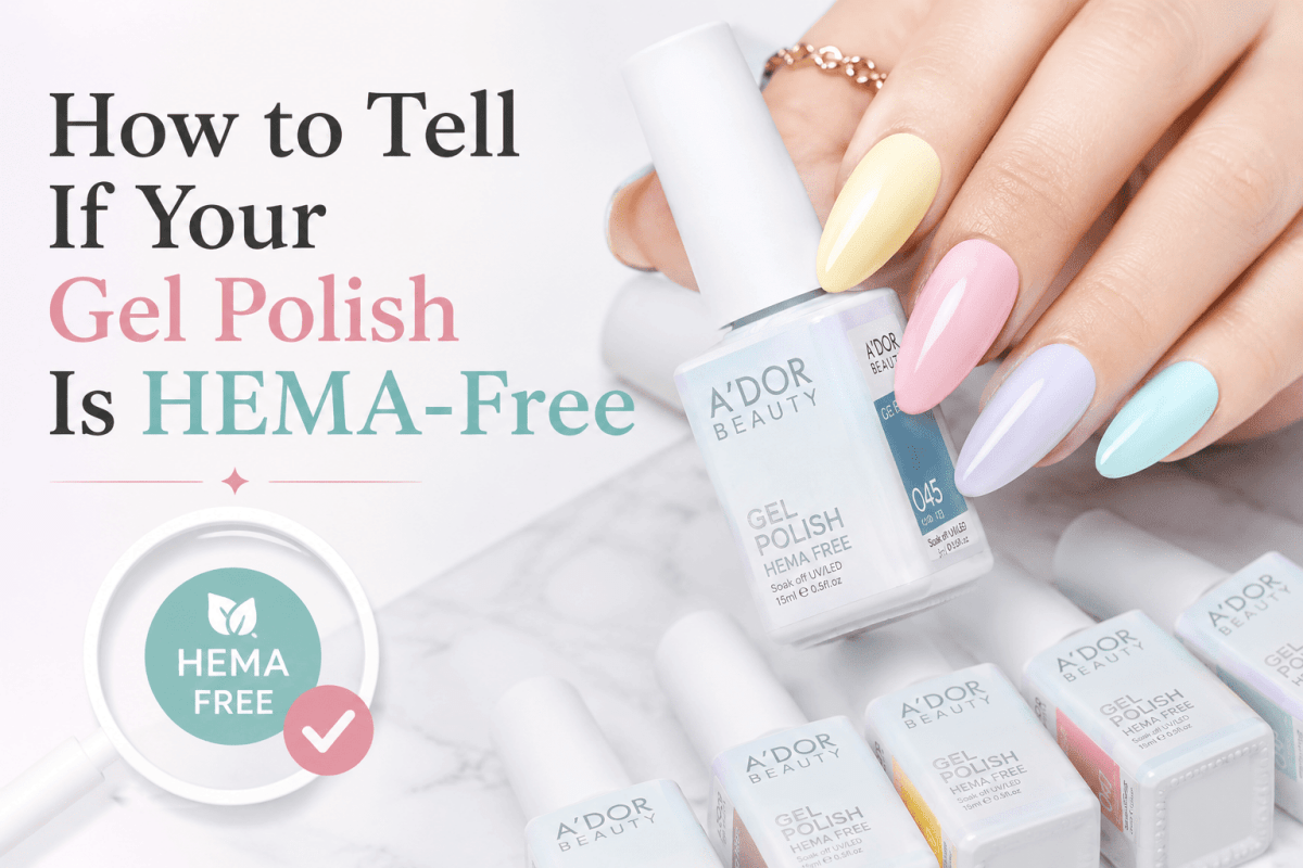 How to Tell If Your Gel Polish Is HEMA-Free - DTK Nail Supply