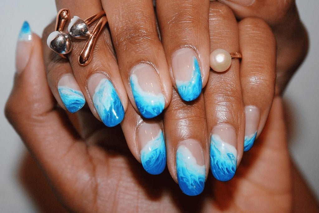 Mind-Blowing Wave Gel: Create Beautiful Marble Effects in Moments - DTK Nail Supply