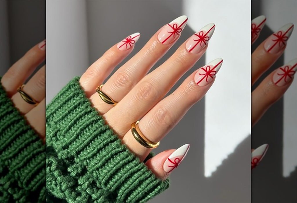 Red Bow Nails: Irresistibly Stylish for Any Time of Year - DTK Nail Supply