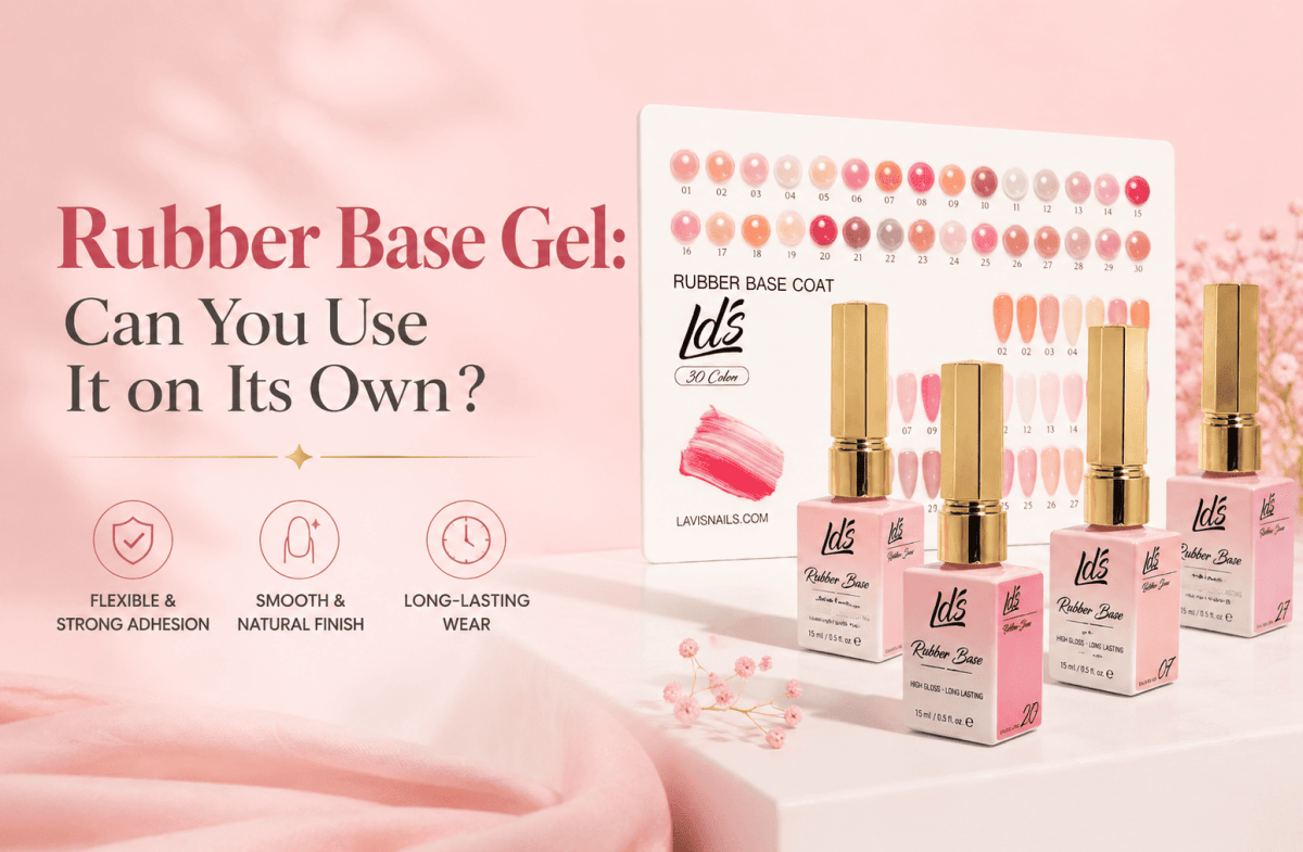 Rubber Base Gel: Can You Use It on Its Own? - DTK Nail Supply