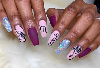 Scorpio Nail Ideas for Authentic Passion and Sensational Style